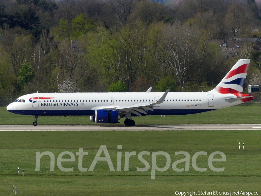 British Airways Airbus A321-251NX (G-NEOY) | Photo 563662