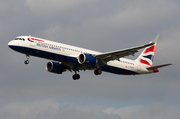 British Airways Airbus A321-251NX (G-NEOZ) at  London - Heathrow, United Kingdom