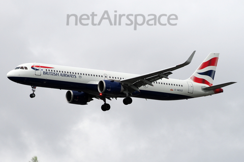 British Airways Airbus A321-251NX (G-NEOZ) at  London - Heathrow, United Kingdom