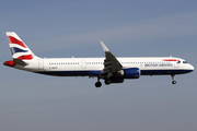 British Airways Airbus A321-251NX (G-NEOZ) at  Warsaw - Frederic Chopin International, Poland
