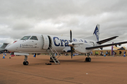 Cranfield University SAAB 340B+ (G-NFLB) at  RAF Fairford, United Kingdom