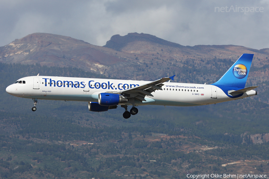 Thomas Cook Airlines Airbus A321-211 (G-NIKO) | Photo 48868