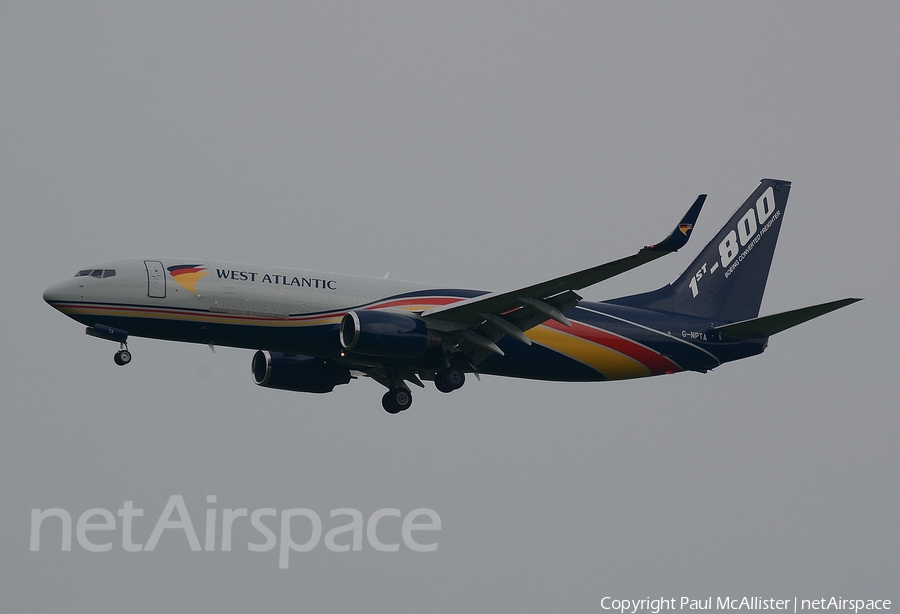 West Atlantic UK Boeing 737-86N(BCF) (G-NPTA) | Photo 244258