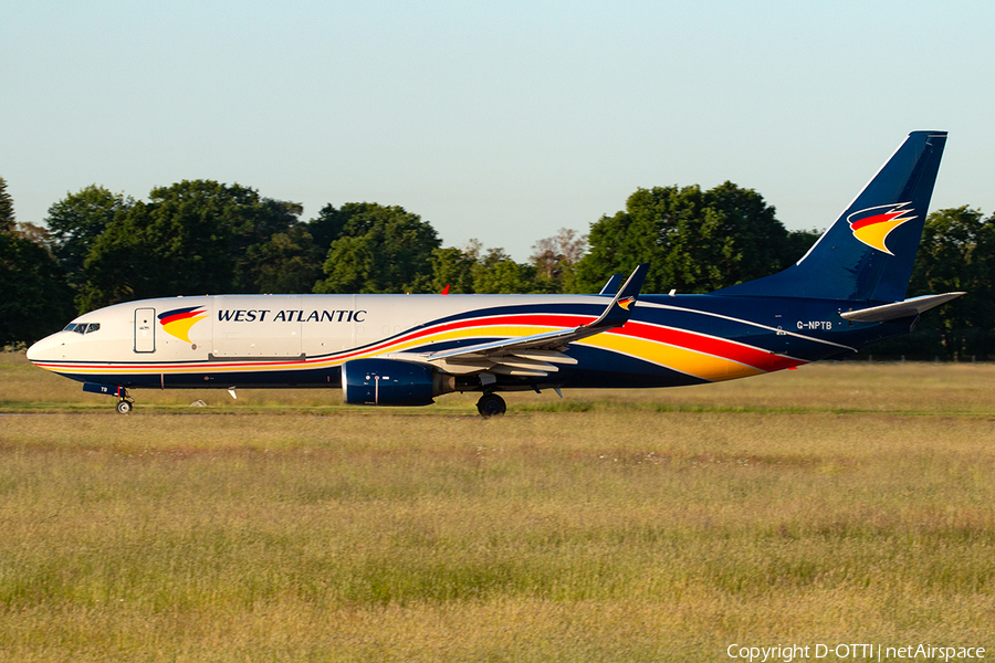 West Atlantic UK Boeing 737-83N(BCF) (G-NPTB) | Photo 387651