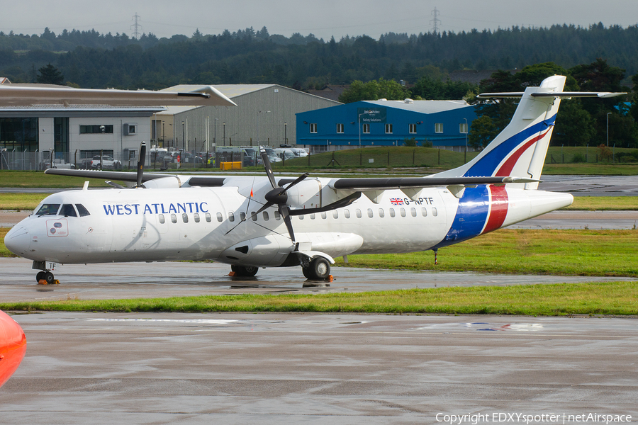 West Atlantic UK ATR 72-202(F) (G-NPTF) | Photo 526355