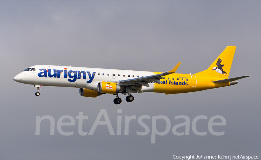Aurigny Air Services Embraer ERJ-195STD (ERJ-190-200STD) (G-NSEY) | Photo 123848