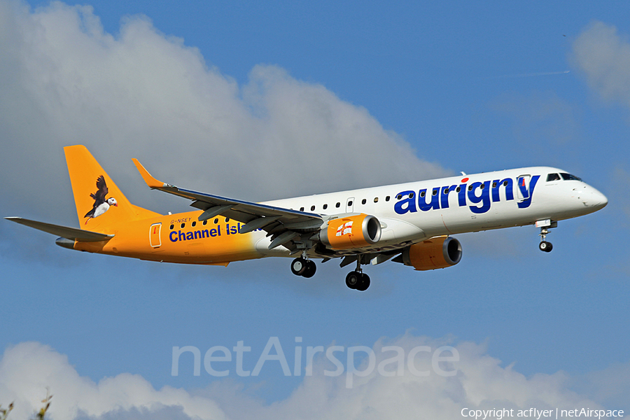 Aurigny Air Services Embraer ERJ-195STD (ERJ-190-200STD) (G-NSEY) | Photo 174847