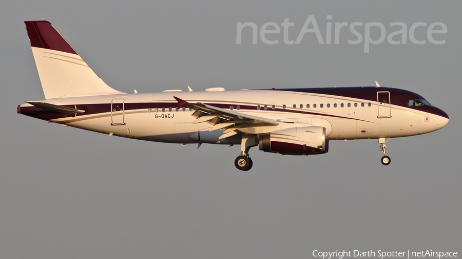 TAG Aviation UK Airbus A319-133X CJ (G-OACJ) | Photo 171305