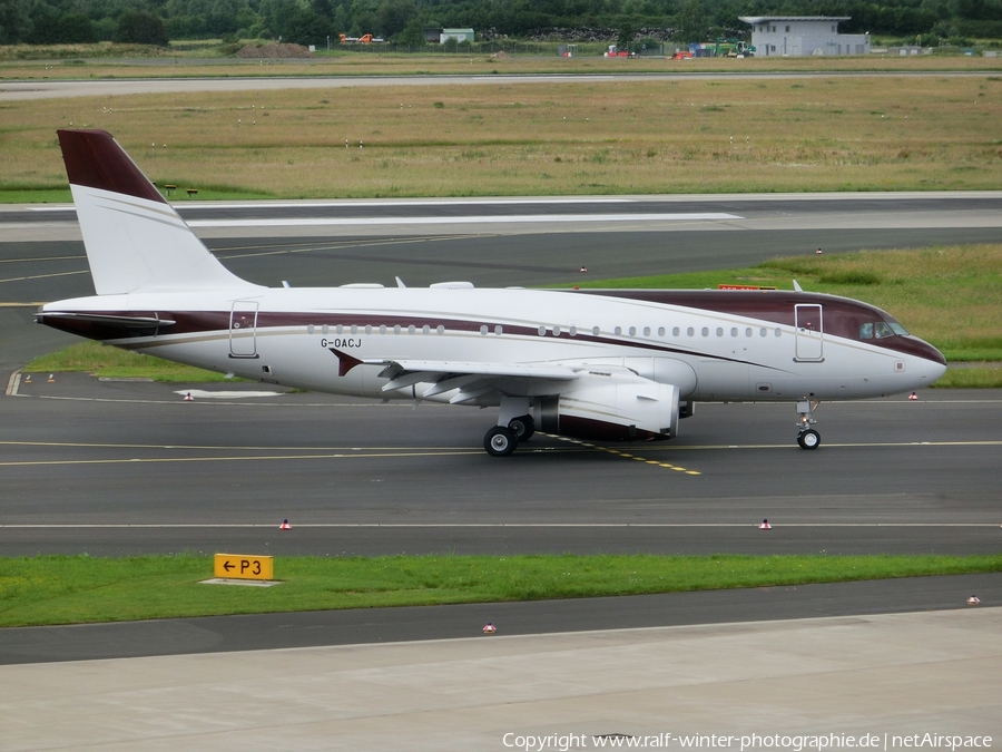 TAG Aviation UK Airbus A319-133X CJ (G-OACJ) | Photo 371064