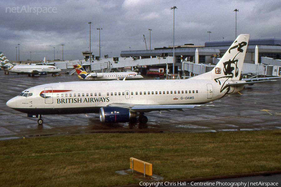 British Airways Boeing 737-37Q (G-OAMS) | Photo 94108