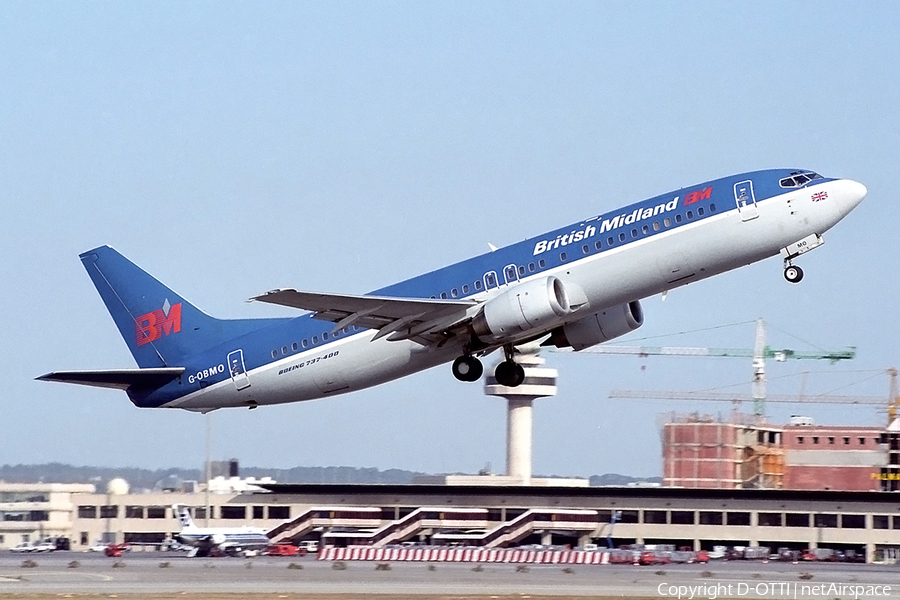 British Midland Airways - BMA Boeing 737-4Q8 (G-OBMO) | Photo 143711