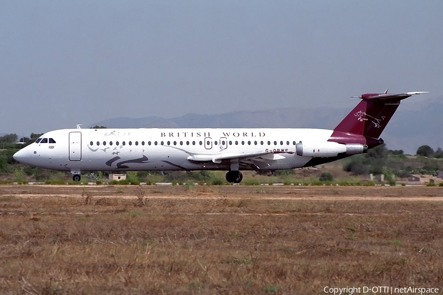 British World Airlines BAC 1-11 531FS (G-OBWE) | Photo 143712