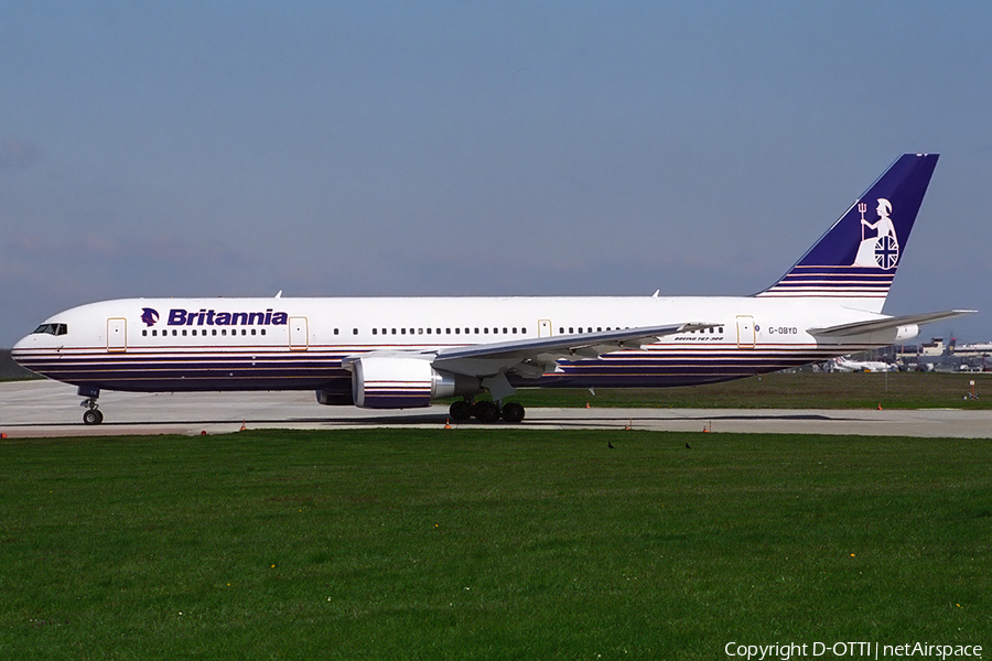 Britannia Airways Boeing 767-304(ER) (G-OBYD) | Photo 180652