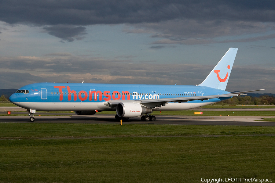 Thomsonfly Boeing 767-304(ER) (G-OBYD) | Photo 256797
