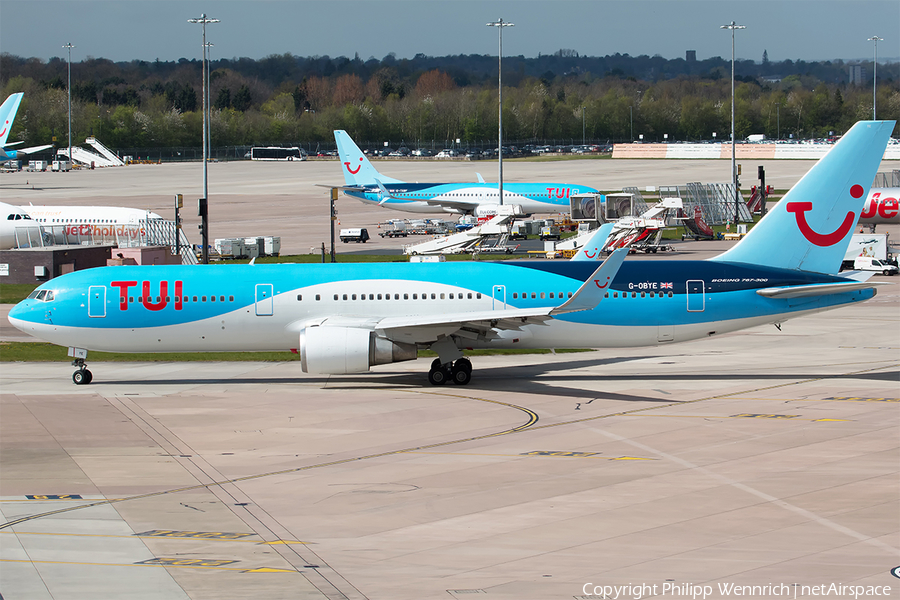 TUI Airways UK Boeing 767-304(ER) (G-OBYE) | Photo 156535