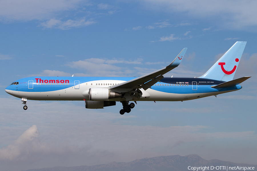 Thomson Airways Boeing 767-304(ER) (G-OBYH) | Photo 518721