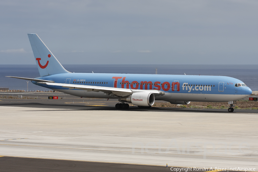 Thomson Airways Boeing 767-304(ER) (G-OBYH) | Photo 282311