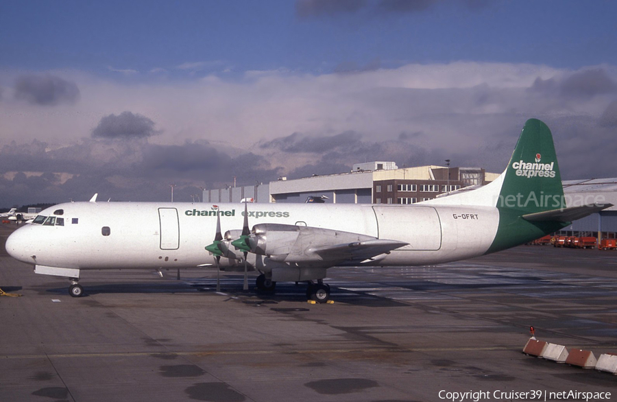 Channel Express Lockheed L-188C(F) Electra (G-OFRT) | Photo 549241