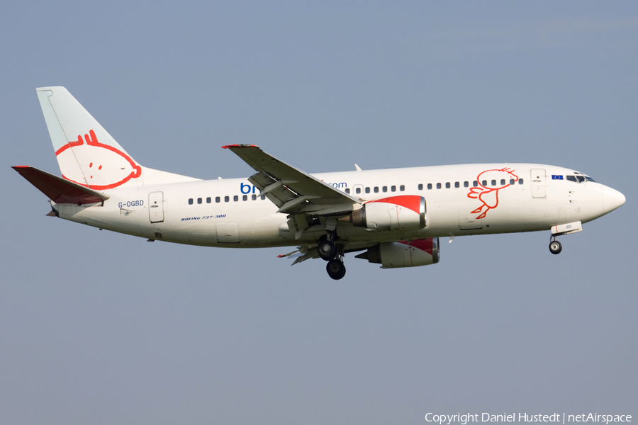 bmibaby Boeing 737-3L9 (G-OGBD) | Photo 550798