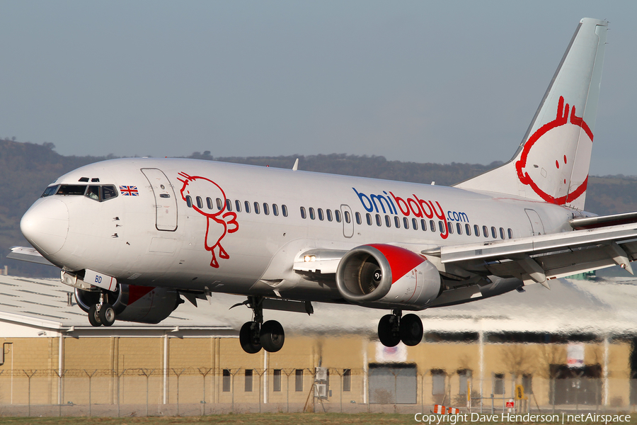 bmibaby Boeing 737-3L9 (G-OGBD) | Photo 4351