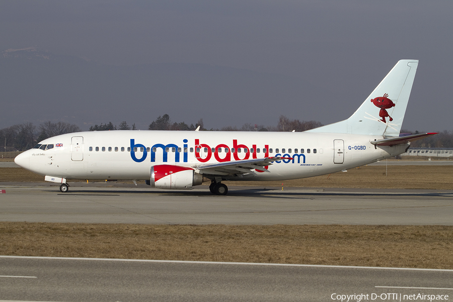 bmibaby Boeing 737-3L9 (G-OGBD) | Photo 376358