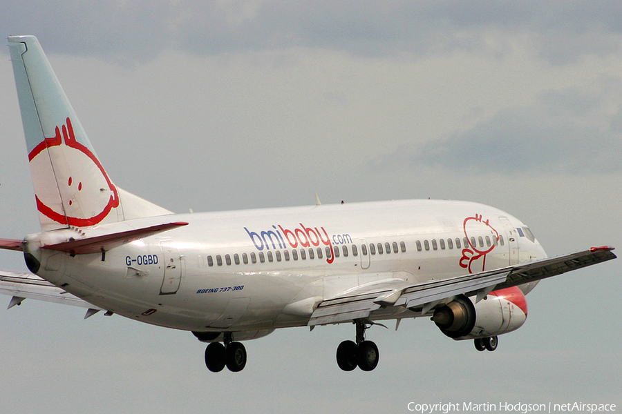 bmibaby Boeing 737-3L9 (G-OGBD) | Photo 1614