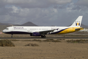 Monarch Airlines Airbus A321-231 (G-OJEG) at  Lanzarote - Arrecife, Spain