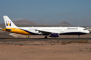 Monarch Airlines Airbus A321-231 (G-OJEG) at  Lanzarote - Arrecife, Spain
