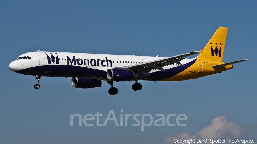 Monarch Airlines Airbus A321-231 (G-OJEG) | Photo 223921