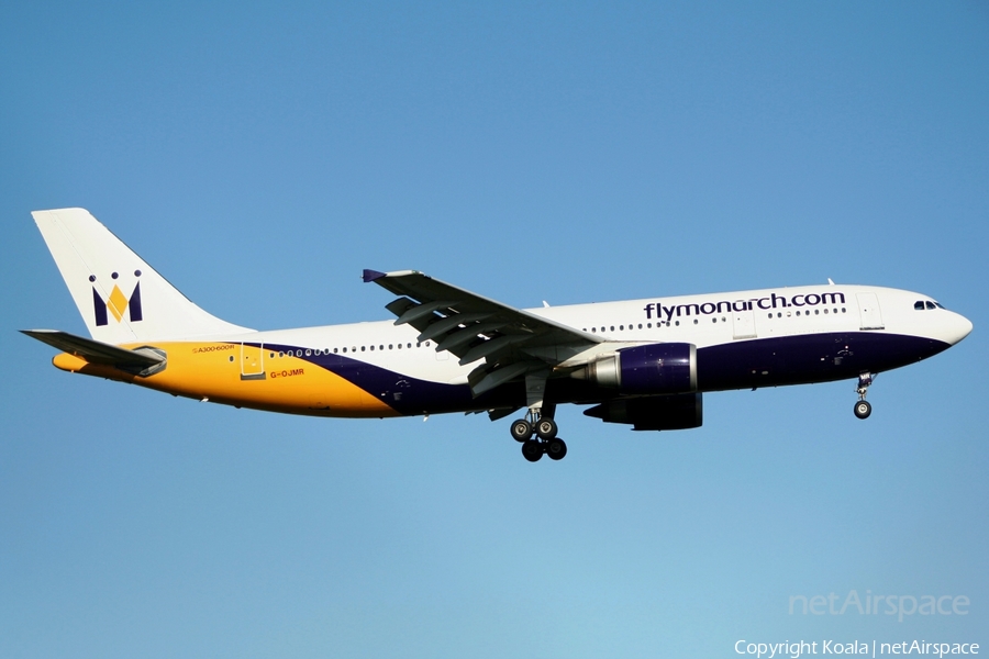 Monarch Airlines Airbus A300B4-605R (G-OJMR) | Photo 564875