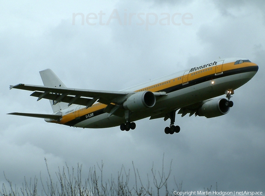 Monarch Airlines Airbus A300B4-605R (G-OJMR) | Photo 102538