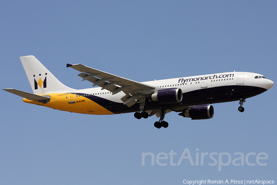 Monarch Airlines Airbus A300B4-605R (G-OJMR) | Photo 283300