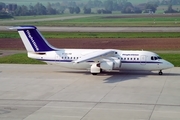 Flightline BAe Systems BAe-146-200 (G-OLHB) at  Zurich - Kloten, Switzerland