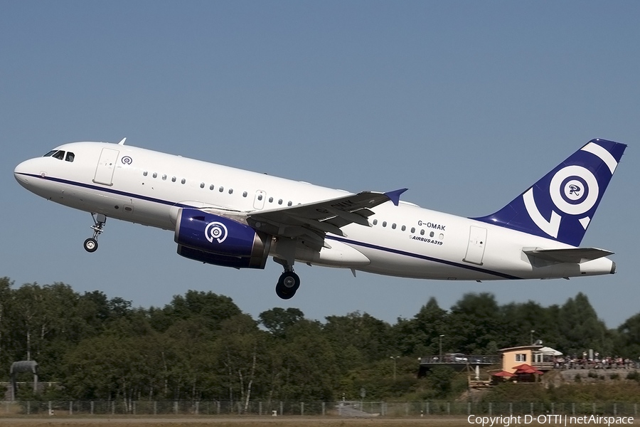 Twinjet Airbus A319-132CJ (G-OMAK) | Photo 162699