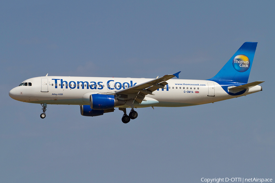 Thomas Cook Airlines Airbus A320-214 (G-OMYA) | Photo 367172