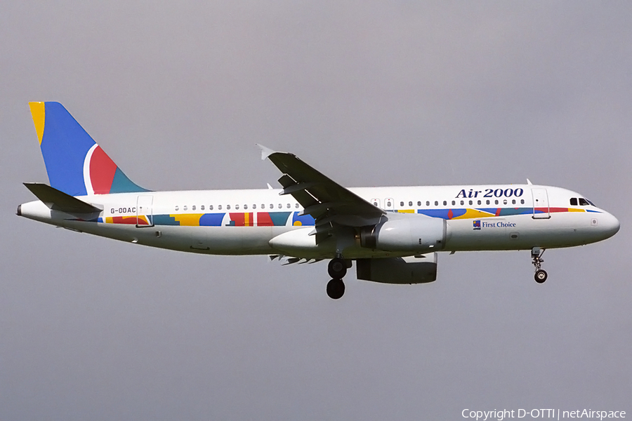 Air 2000 Airbus A320-231 (G-OOAC) | Photo 179504