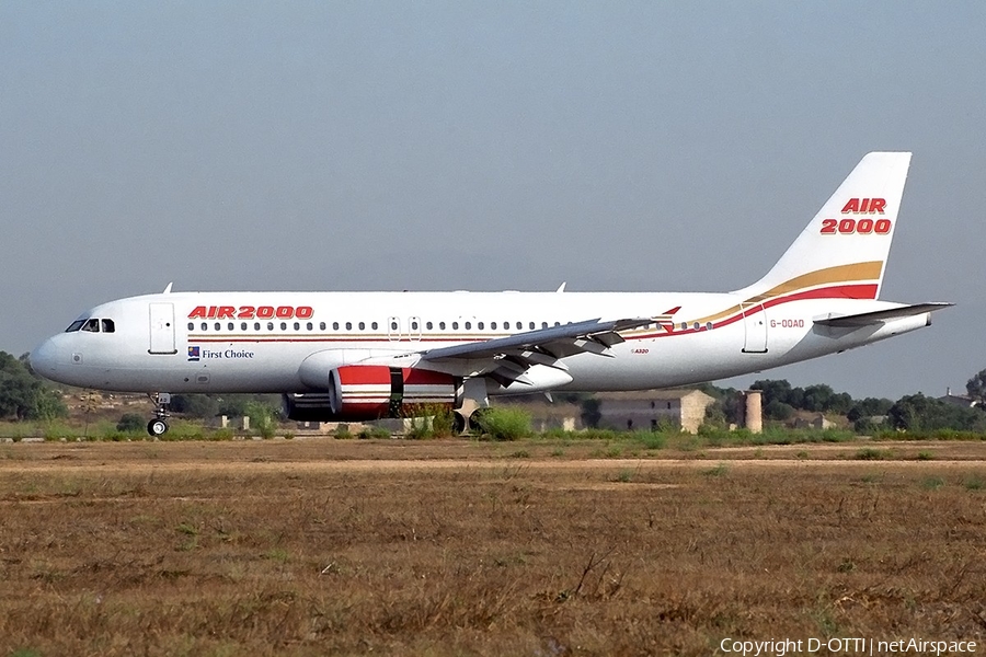 Air 2000 Airbus A320-231 (G-OOAD) | Photo 144120