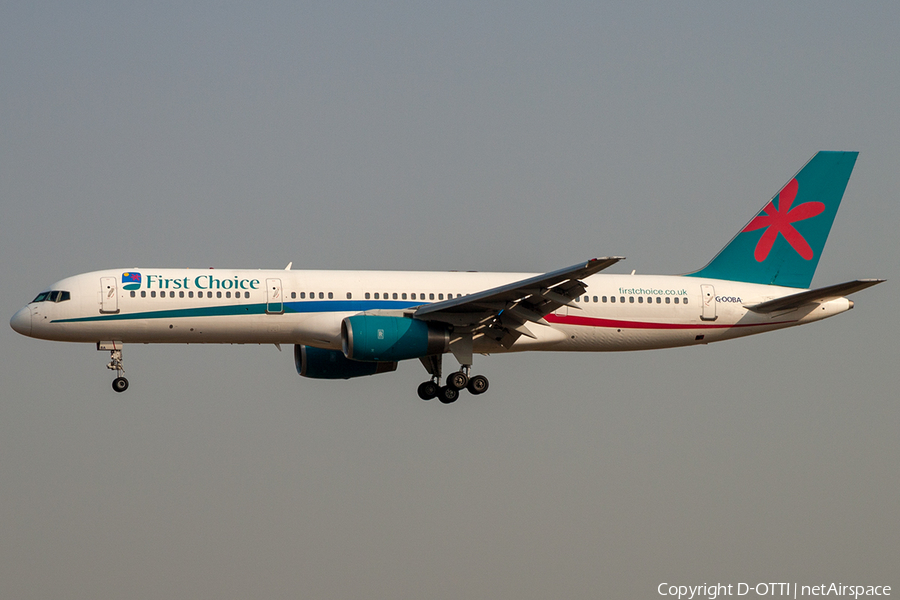 First Choice Airways Boeing 757-28A (G-OOBA) | Photo 204577