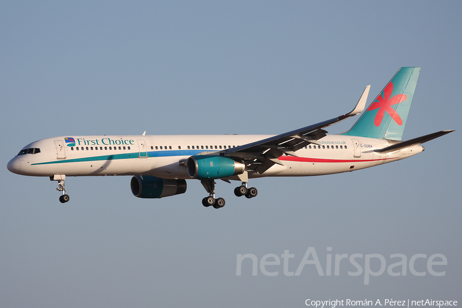 First Choice Airways Boeing 757-28A (G-OOBA) | Photo 281630