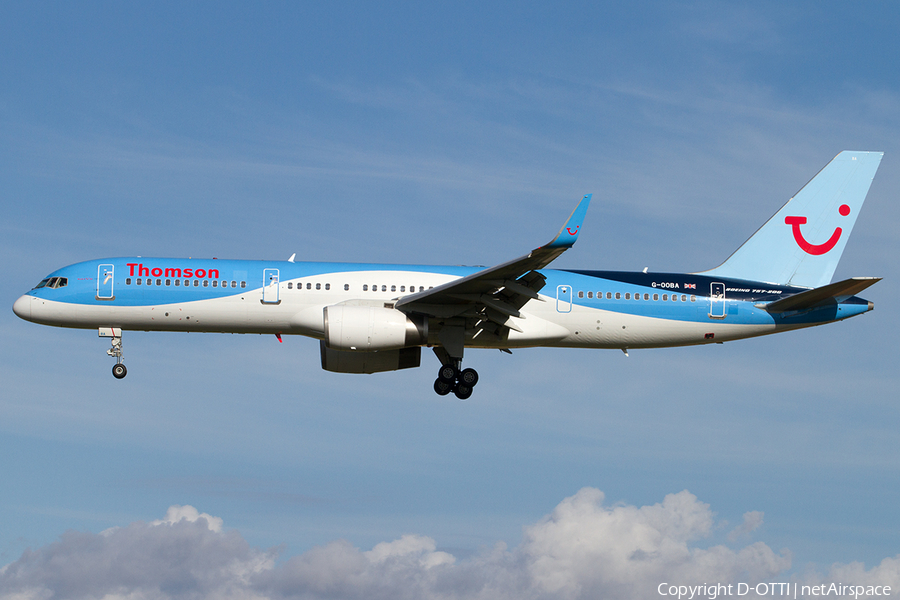 Thomson Airways Boeing 757-28A (G-OOBA) | Photo 518971