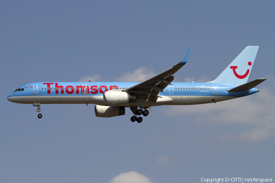 Thomson Airways Boeing 757-28A (G-OOBB) | Photo 415968