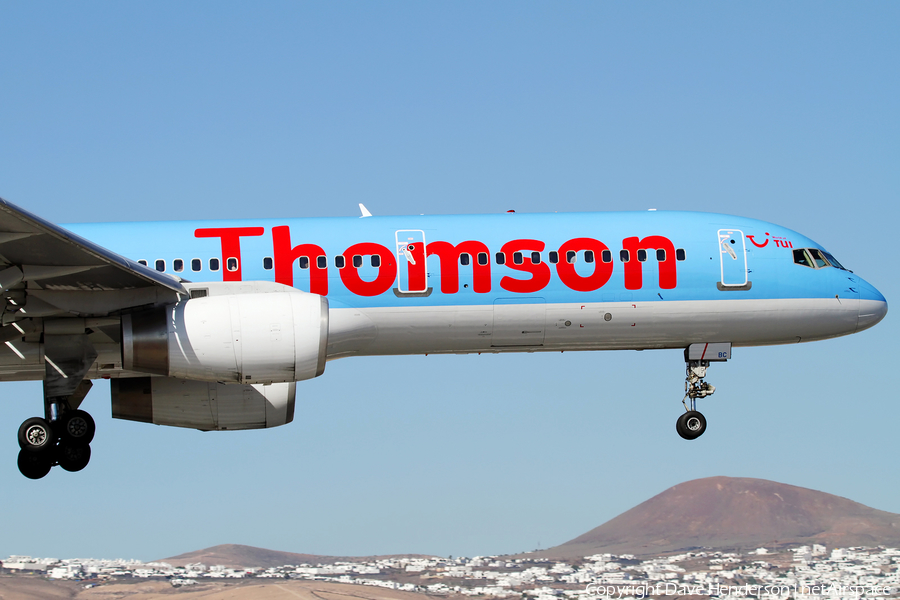 Thomson Airways Boeing 757-28A (G-OOBC) | Photo 5172