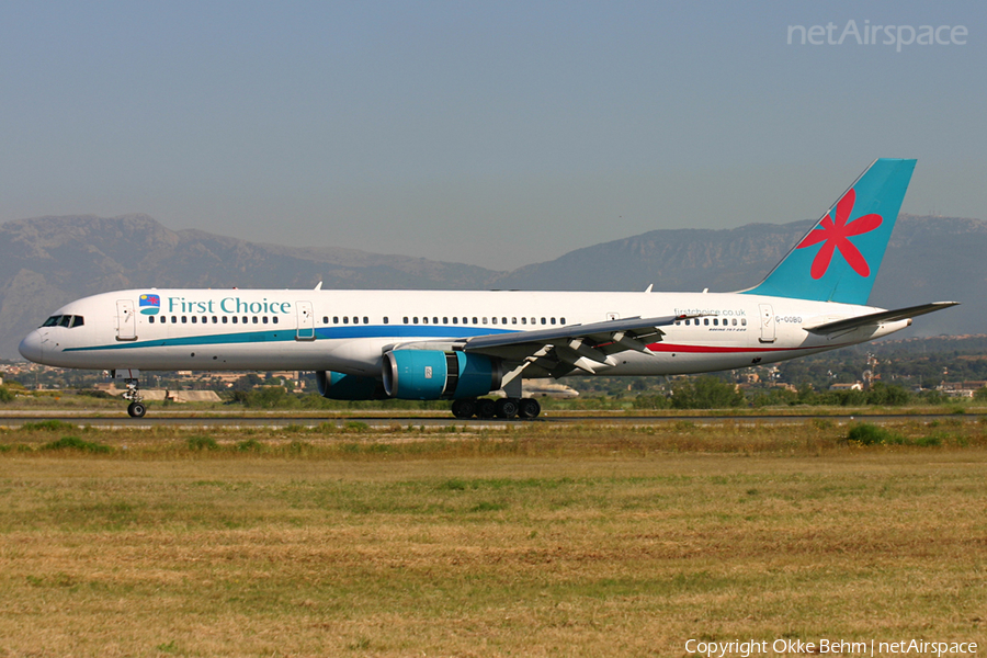 First Choice Airways Boeing 757-28A (G-OOBD) | Photo 39100