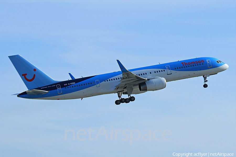 Thomson Airways Boeing 757-28A (G-OOBD) | Photo 306331