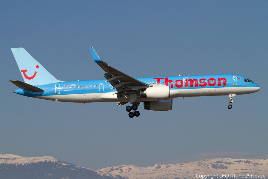 Thomson Airways Boeing 757-236 (G-OOBH) | Photo 376311