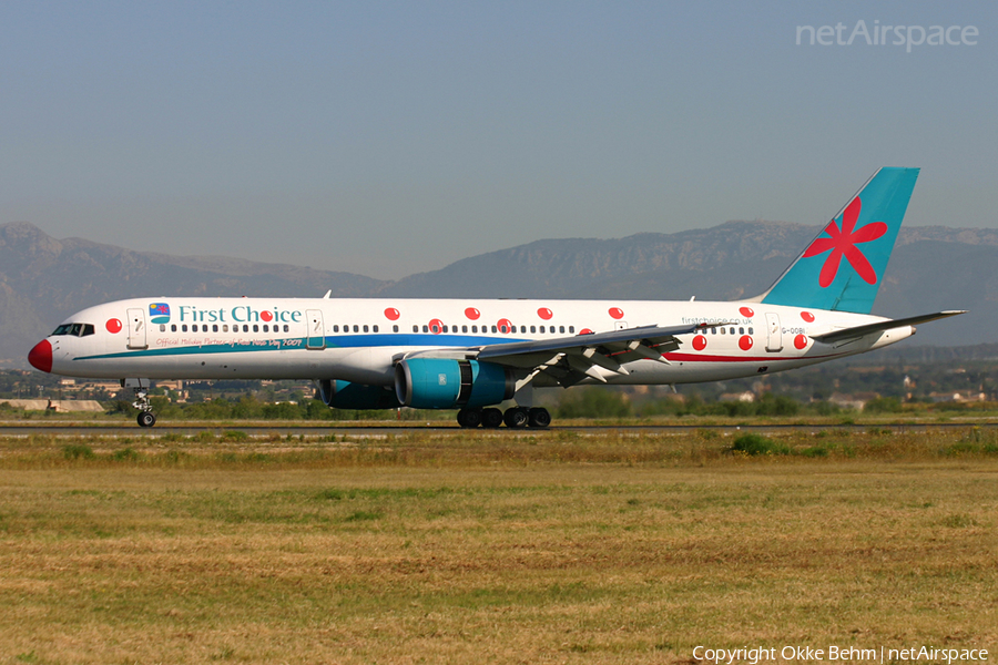 First Choice Airways Boeing 757-2B7 (G-OOBI) | Photo 39103