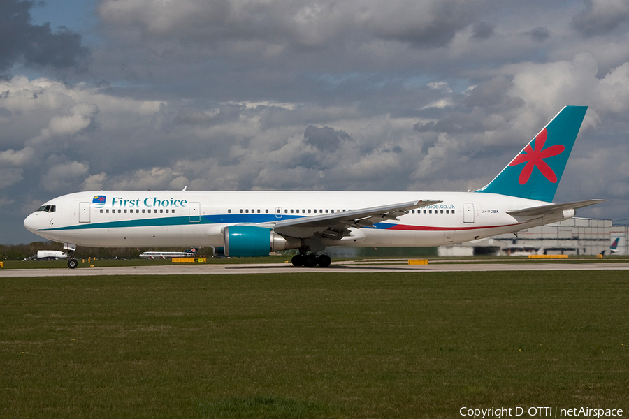 First Choice Airways Boeing 767-324(ER) (G-OOBK) | Photo 256694