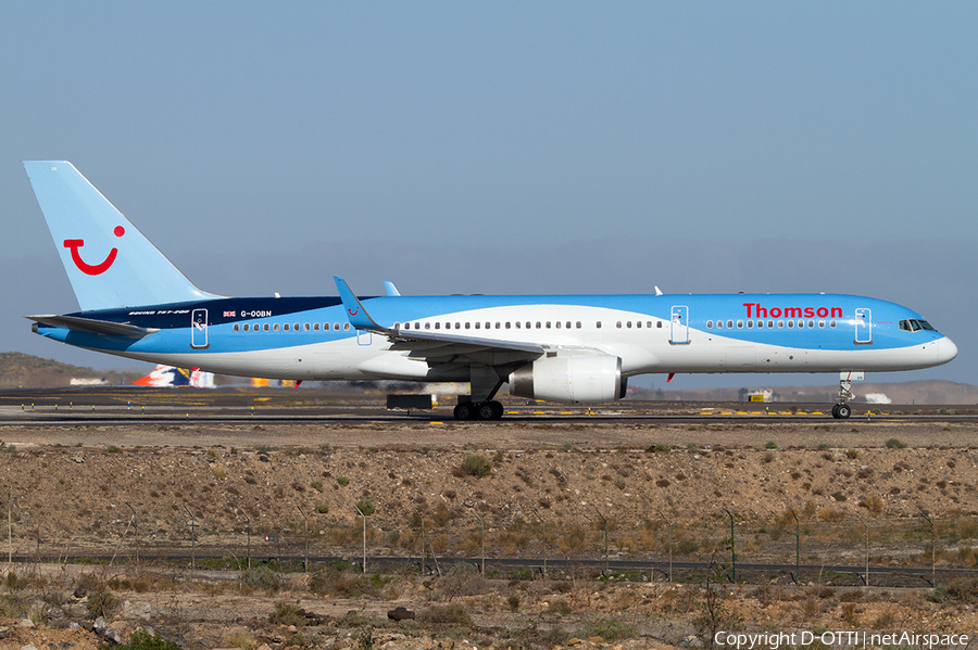 Thomson Airways Boeing 757-2G5 (G-OOBN) | Photo 478668
