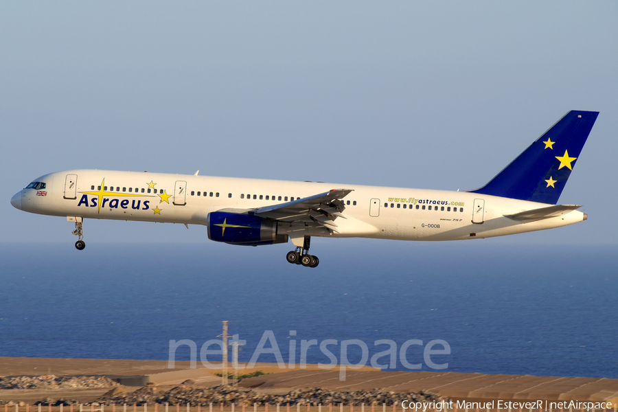 Astraeus Boeing 757-28A (G-OOOB) | Photo 178433