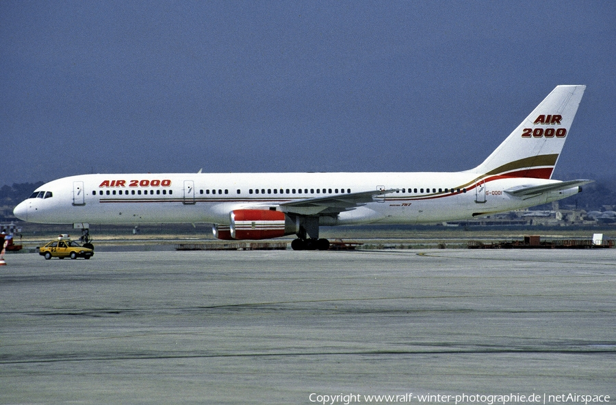 Air 2000 Boeing 757-23A (G-OOOI) | Photo 438368